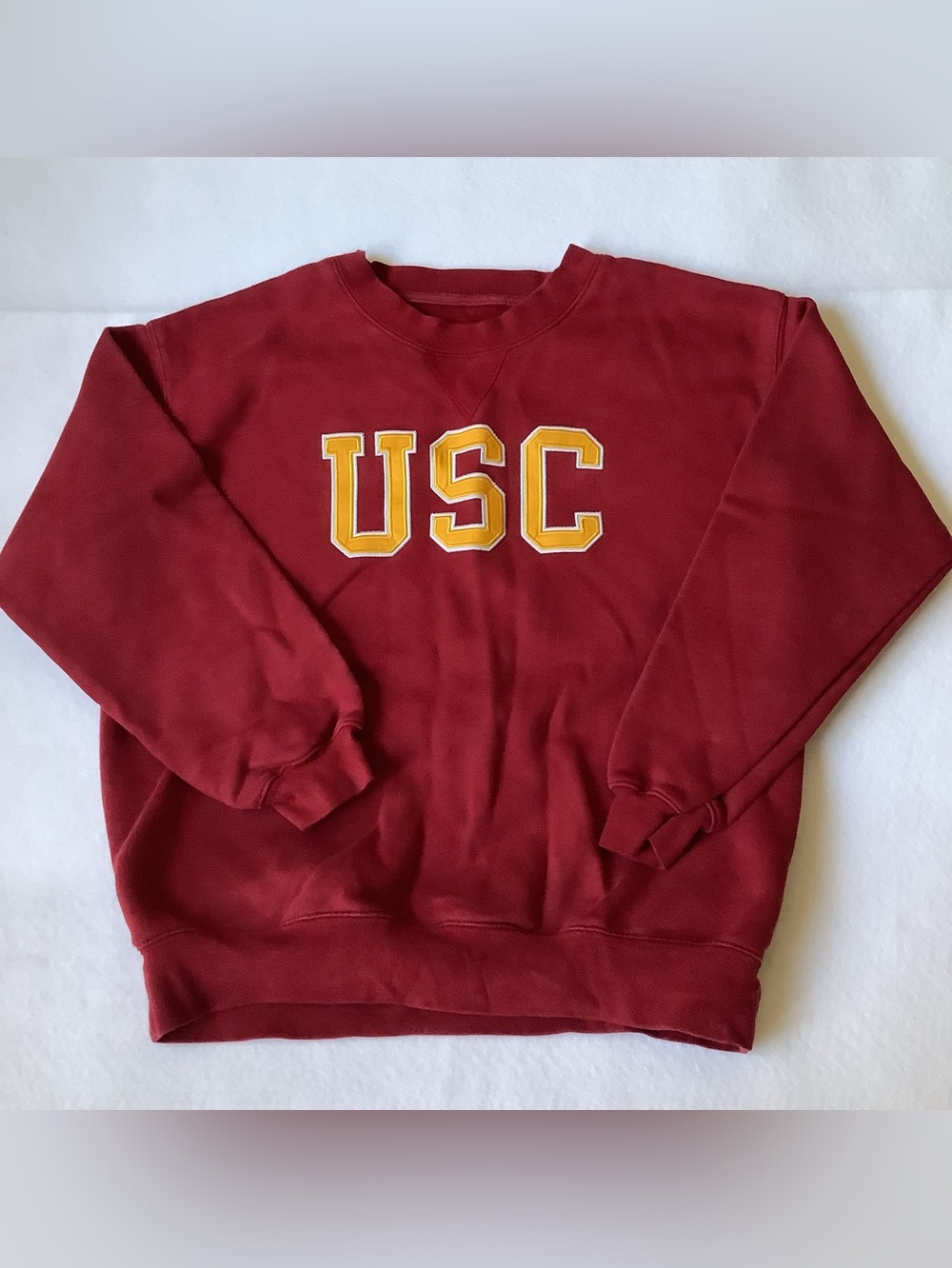 Vintage USC Trojans Crewneck Sweatshirt - Youth XL / Oversized Small